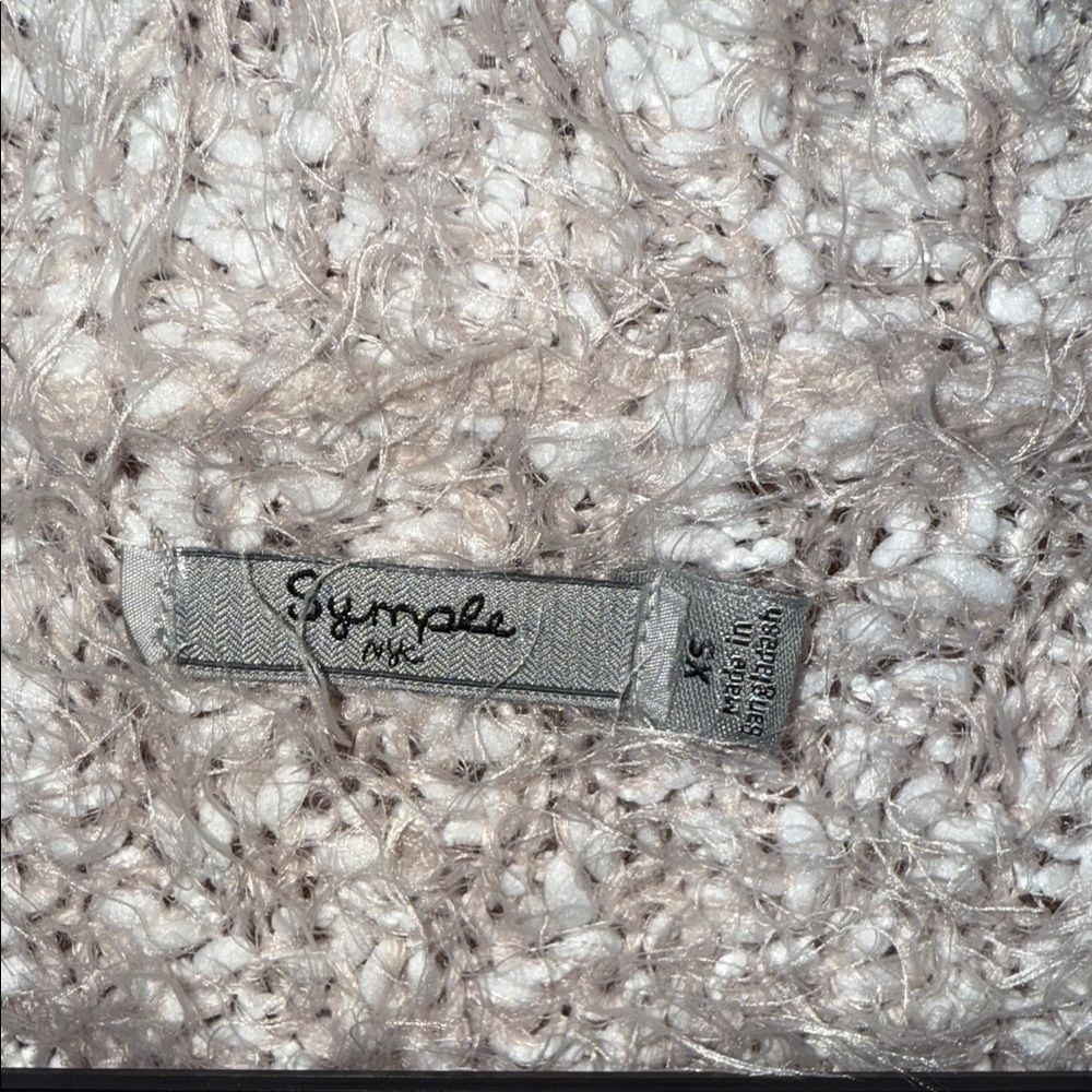 Symple NYC Elegant Cream Women's Cardigan - Picture 2 of 6